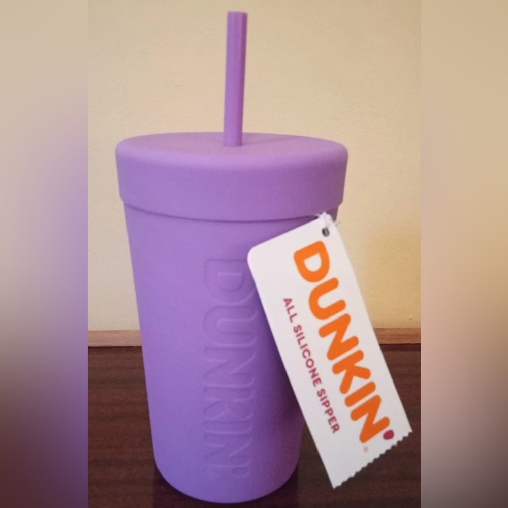 Dunkin' 2022 Purple Silicone Tumbler